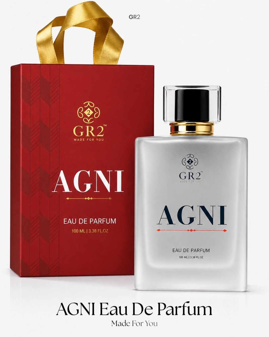 Agni - Eau de Parfum for Men with Warm cardamom and sweet toffee wrapped in smooth vanilla amber. 100 ml Spray