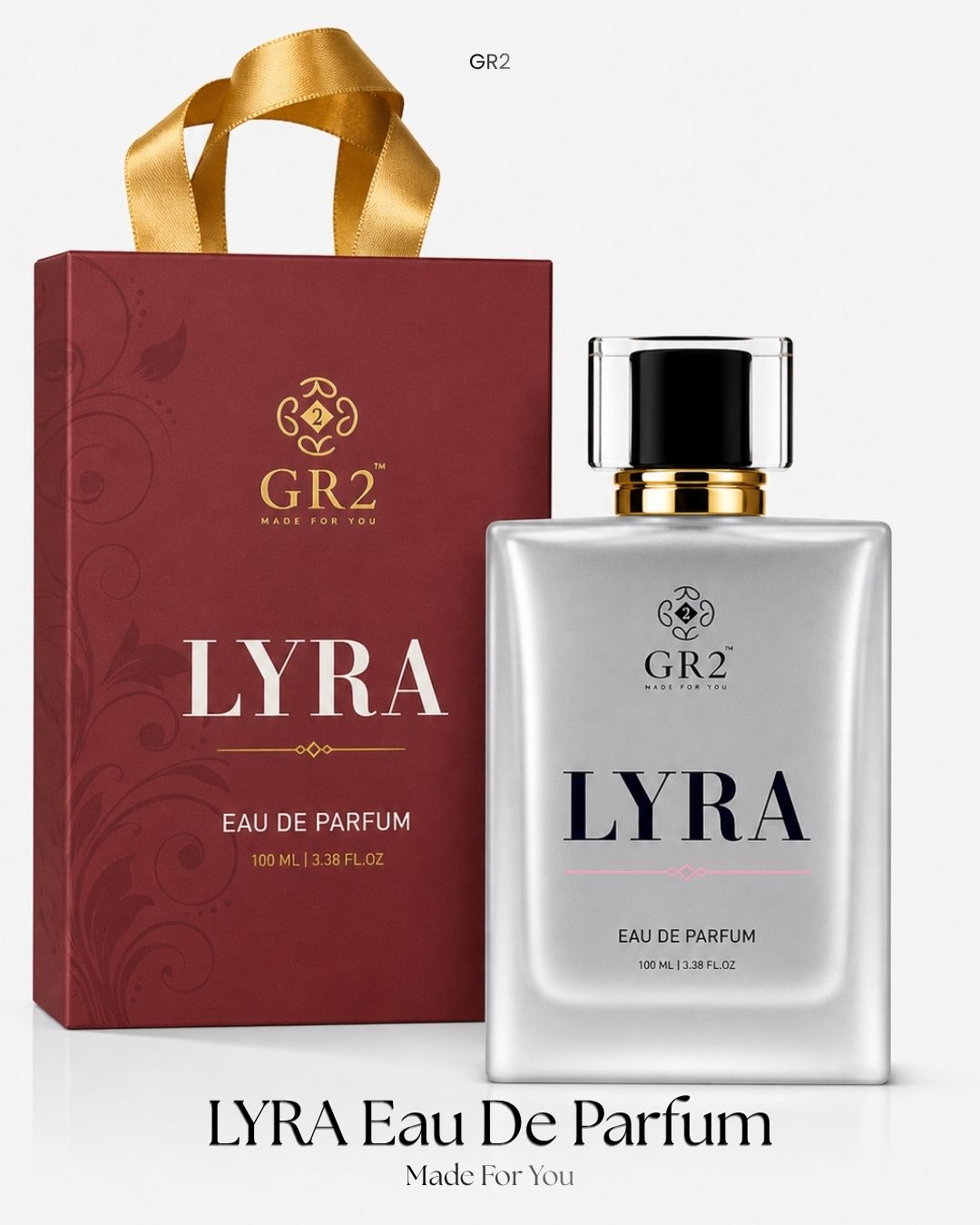 Lyra - Eau de Parfum for Women with Fresh citrus and peony with soft rose on a warm sandalwood base.100 ml Spray