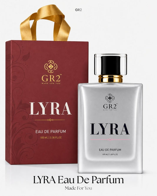 Lyra - Eau de Parfum for Women with Fresh citrus and peony with soft rose on a warm sandalwood base.100 ml Spray